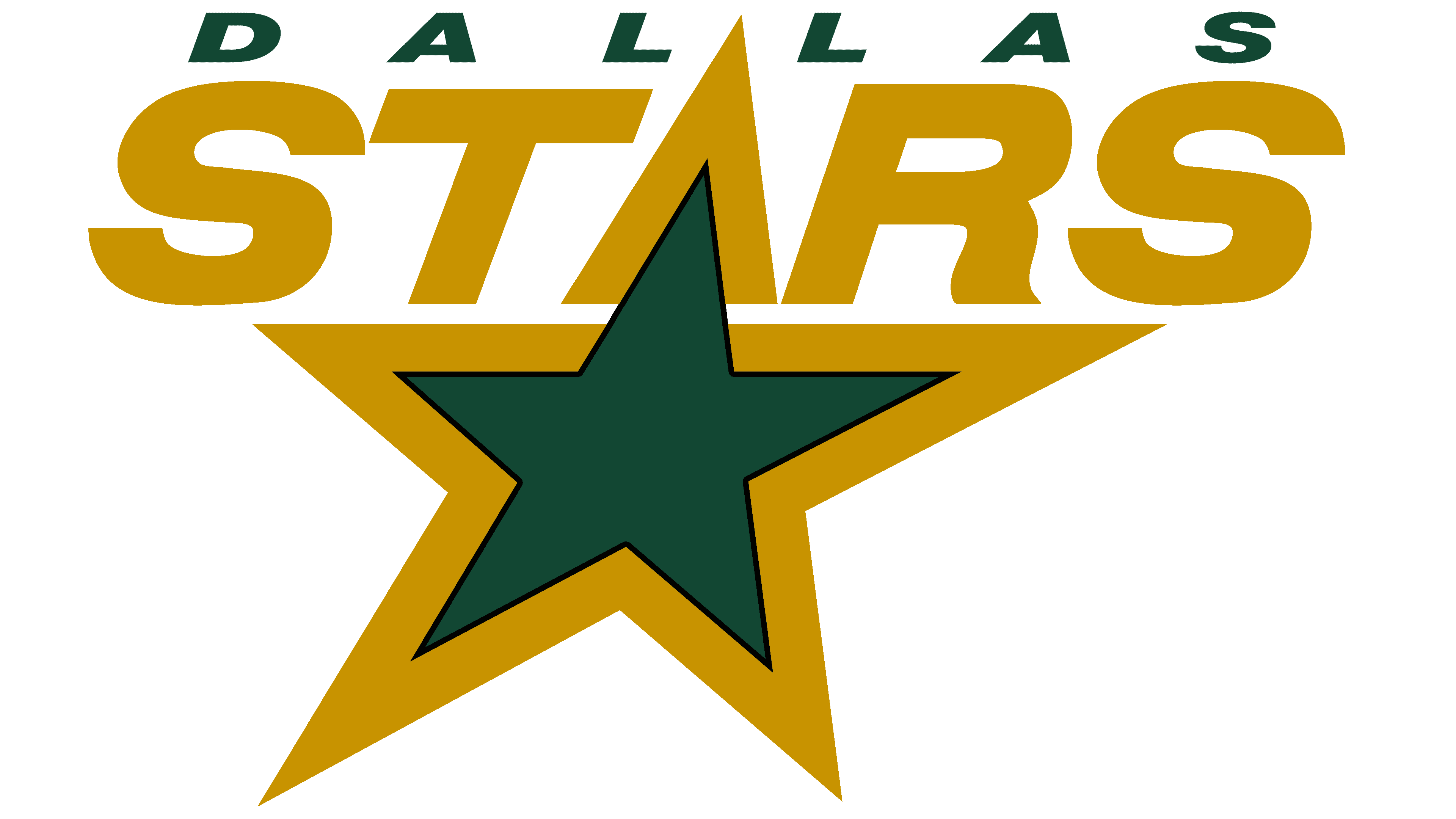 Dallas Stars New Logo Black And White