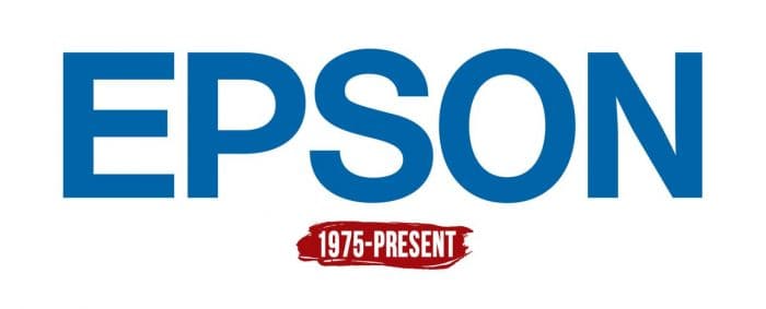 Evolution of the Epson Logo Epson Logo History