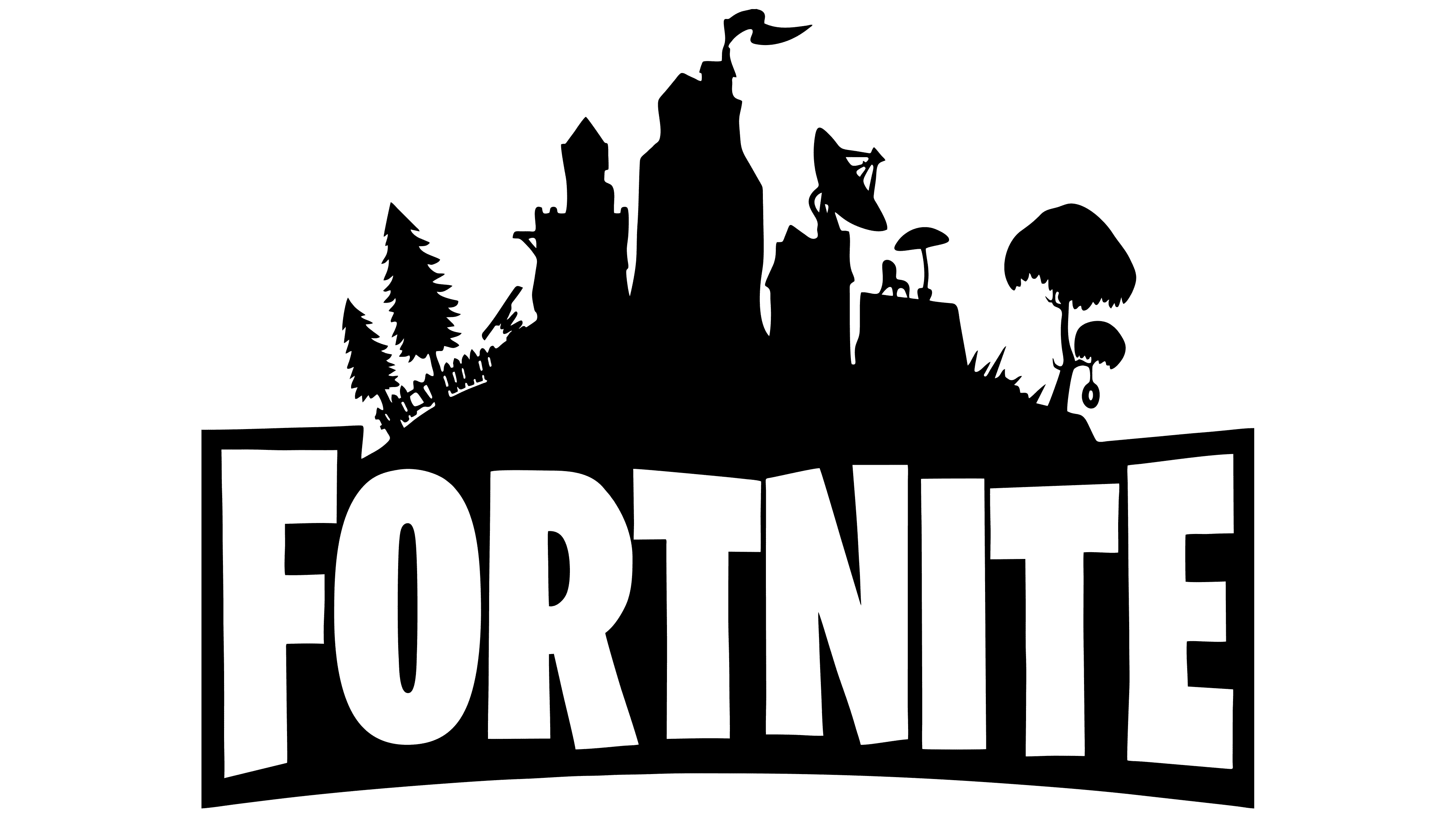 cool fortnite logos