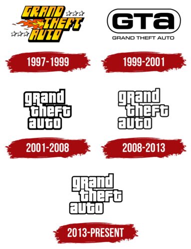 GTA Logo History