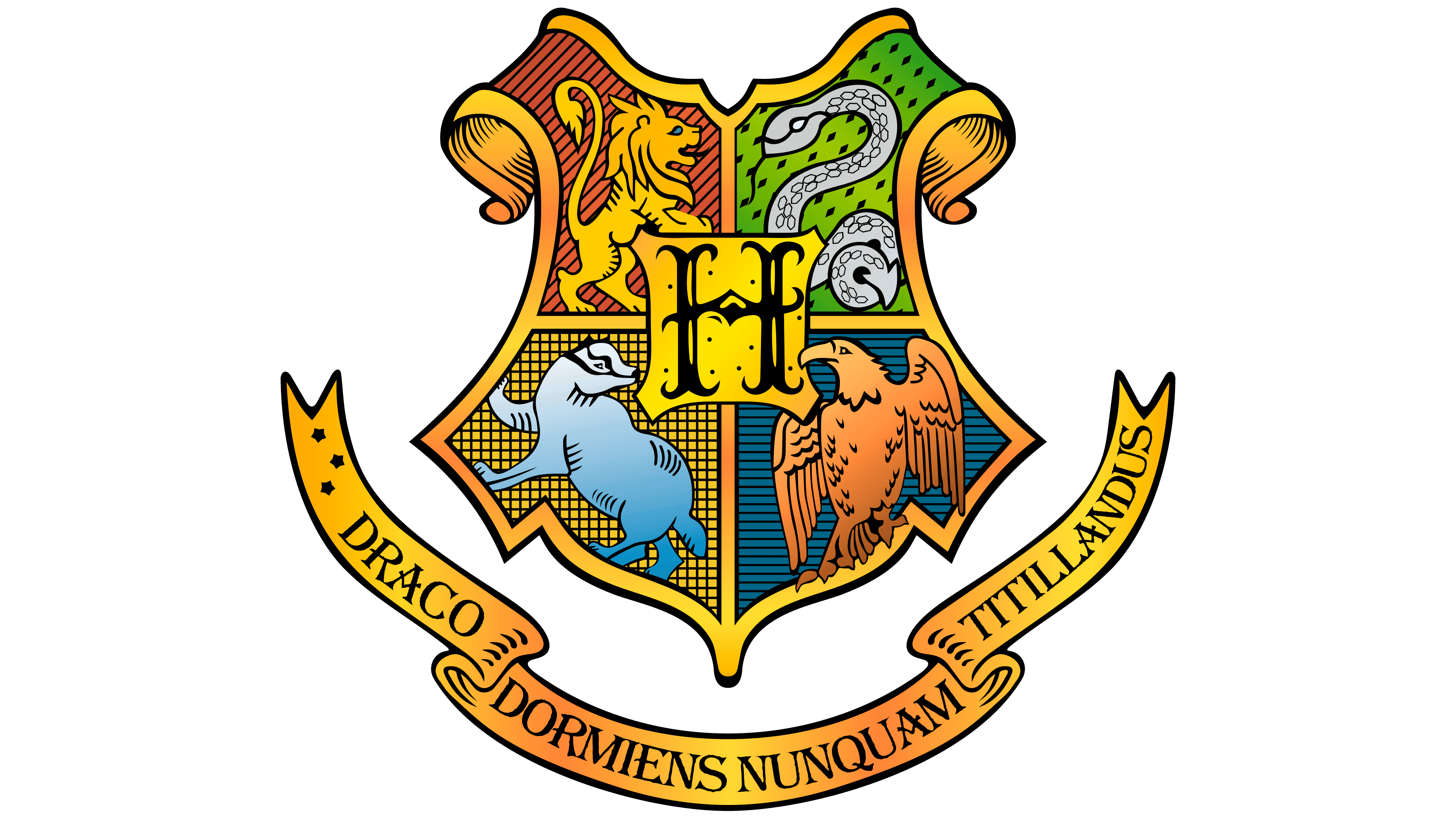 Hogwarts Logo Symbol Meaning History PNG
