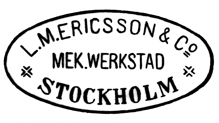 LM Ericsson Logo 1876-1883