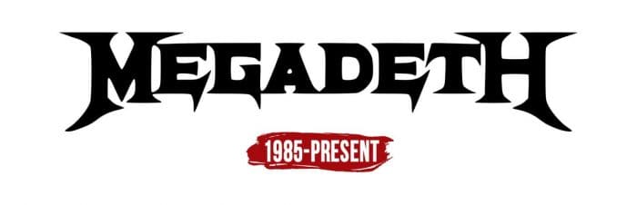 Evolution of the Megadeth Logo Megadeth Logo History