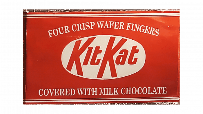 Rowntree's Kit Kat Logo 1947-1988