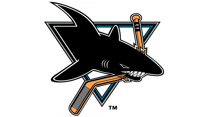 San Jose Sharks Logo 1991-1998