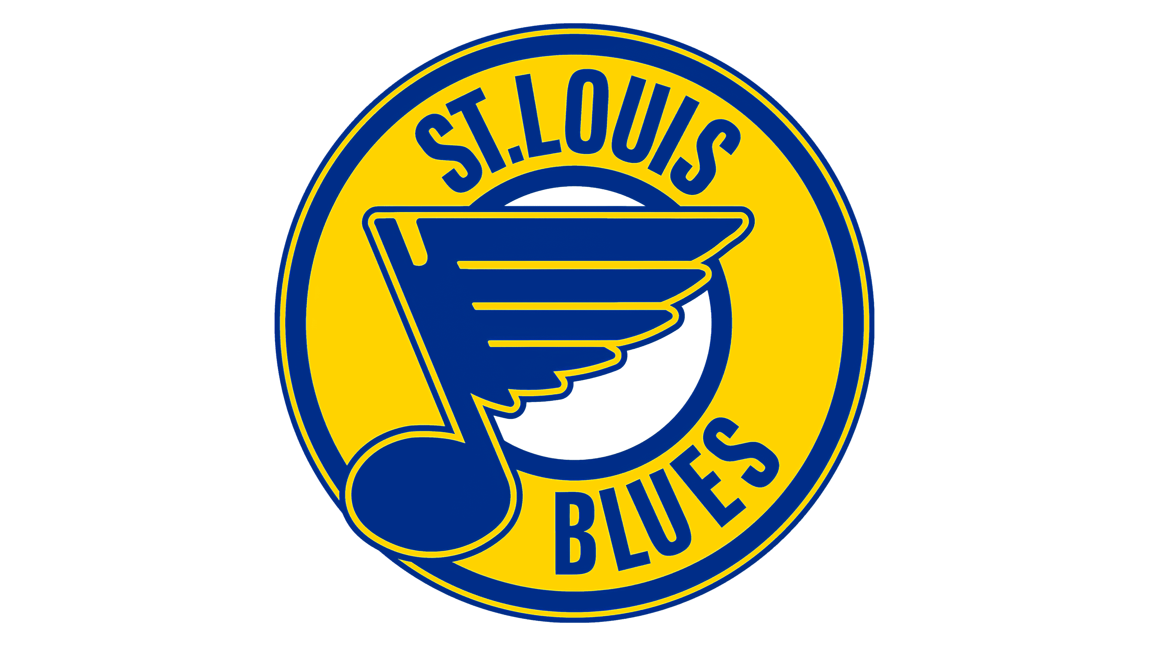Wallpaper ice, wing, emblem, note, NHL, NHL, St. Louis Blues, St. Louis  Blues, hockey club images for desktop, section спорт - download