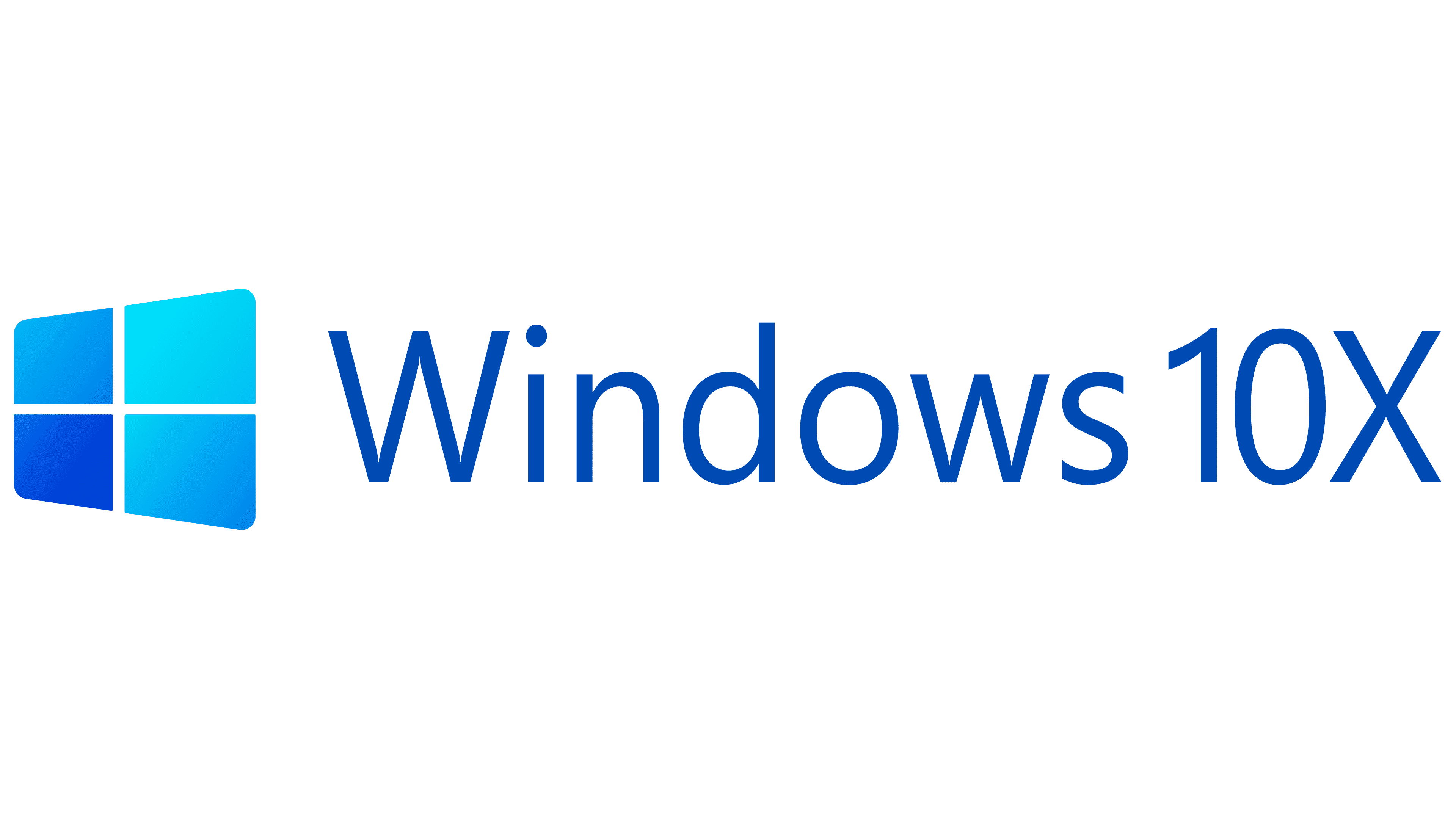 Windows 10X Logo Wallpaper