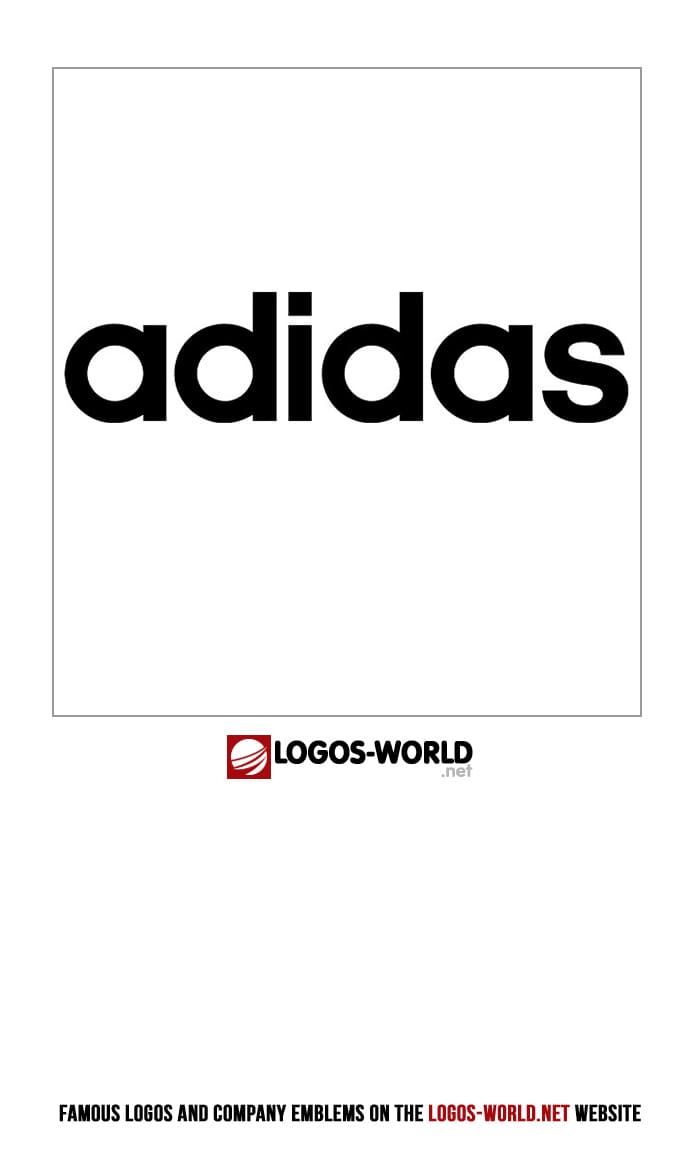 adidas logo brands of the world