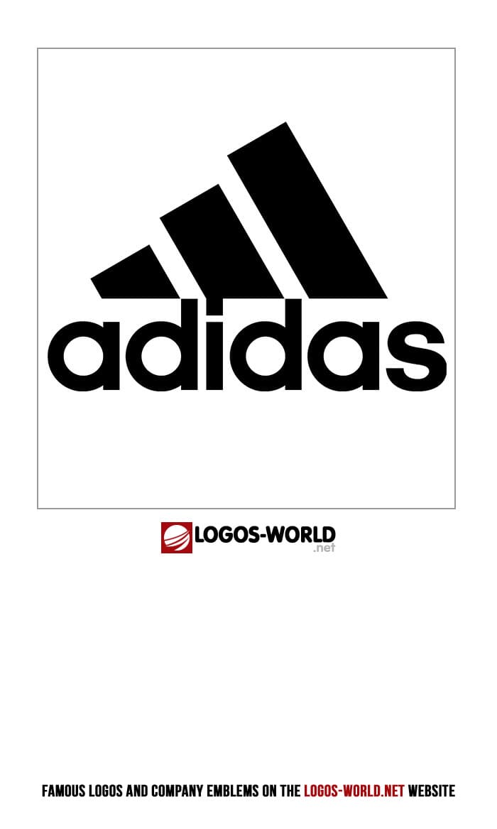 adidas logo brands of the world