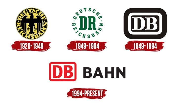 Evolution of the Deutsche Bahn Logo Deutsche Bahn Logo History