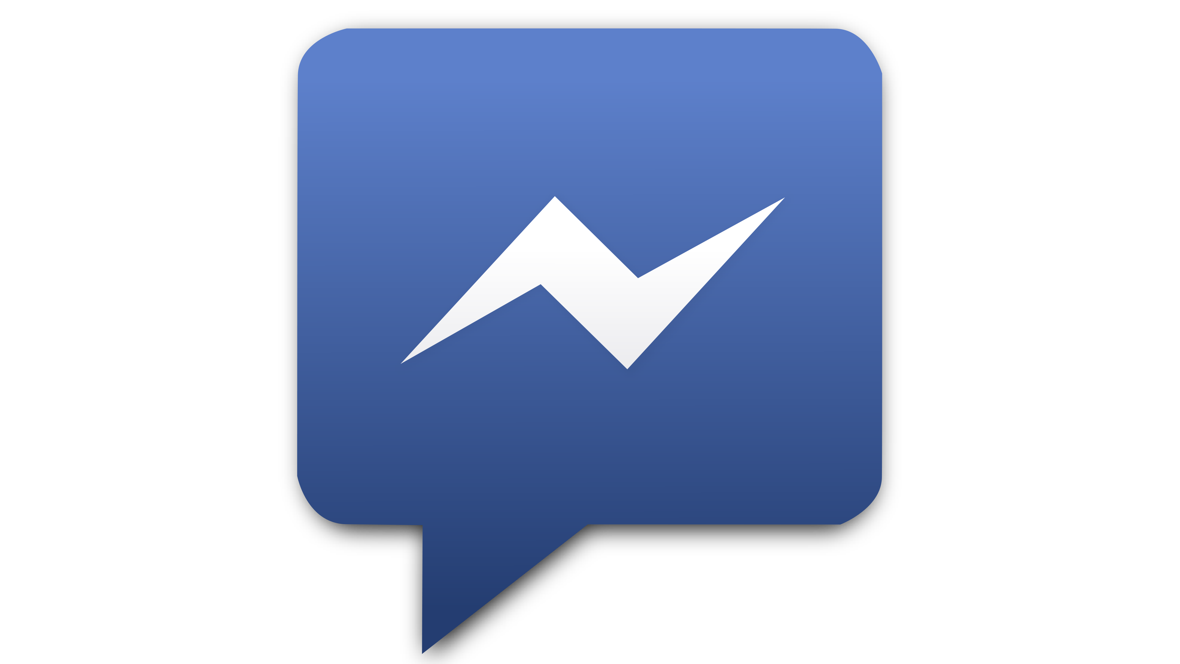 Facebook Messenger Logo 2018-2020