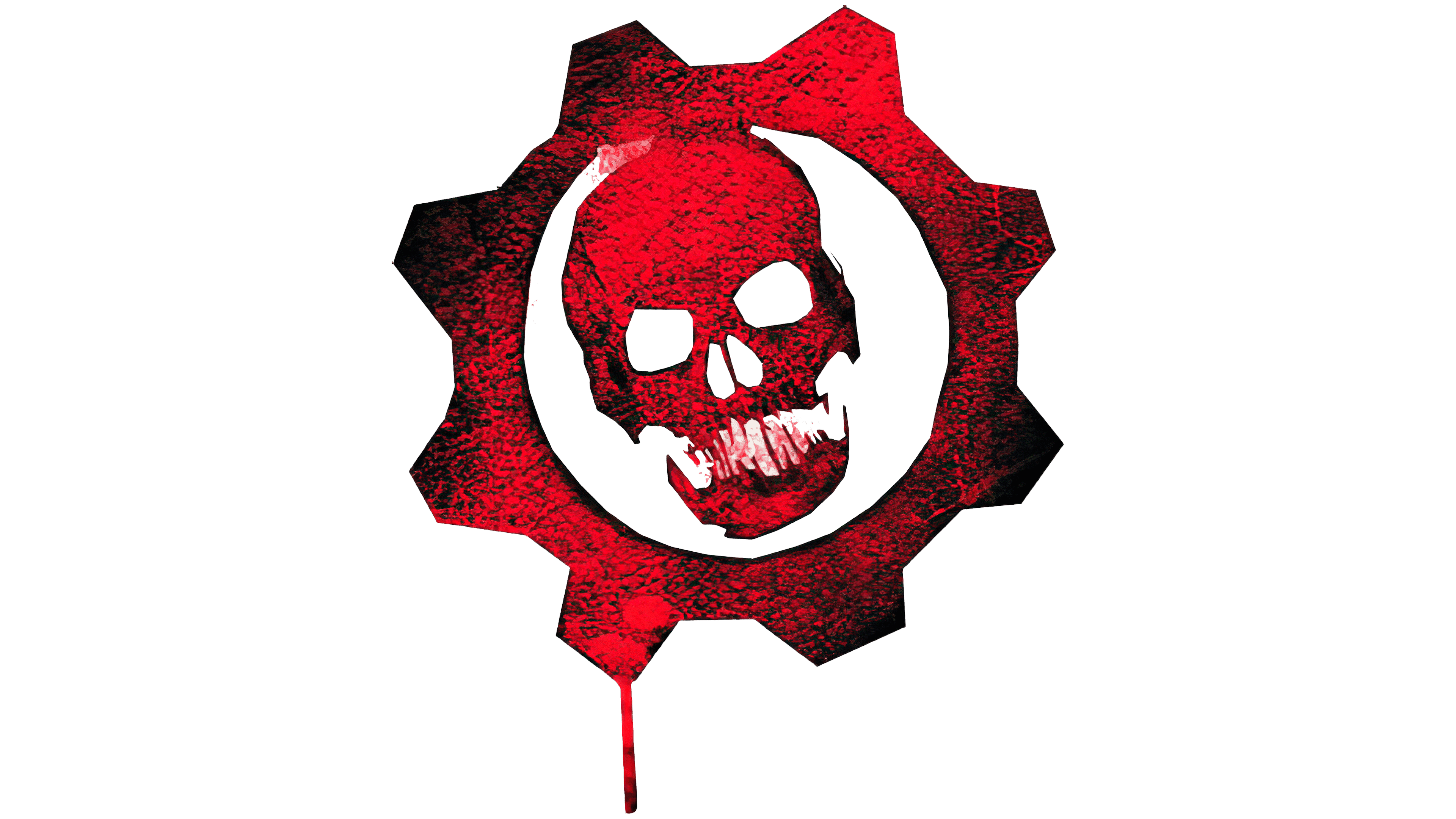 Gears of War Logo Symbol, History, PNG (3840*2160) .