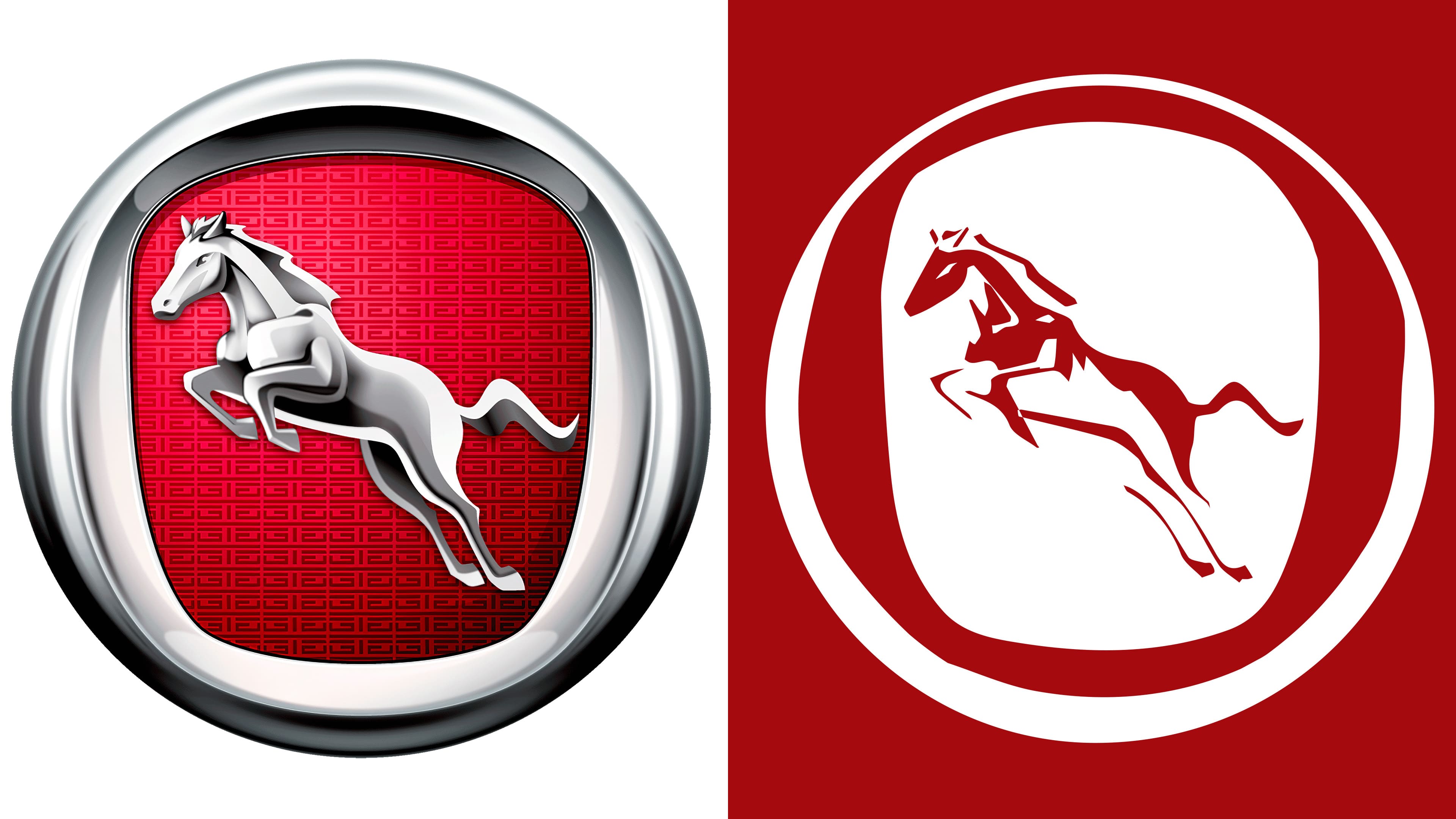 Horse symbol car logo