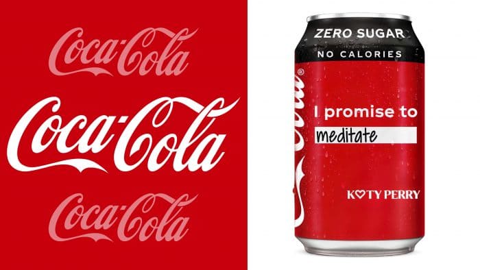 New Coca-Cola cans without brand logo