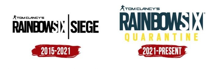 Evolution of the Rainbow Six Logo Rainbow Six Logo History