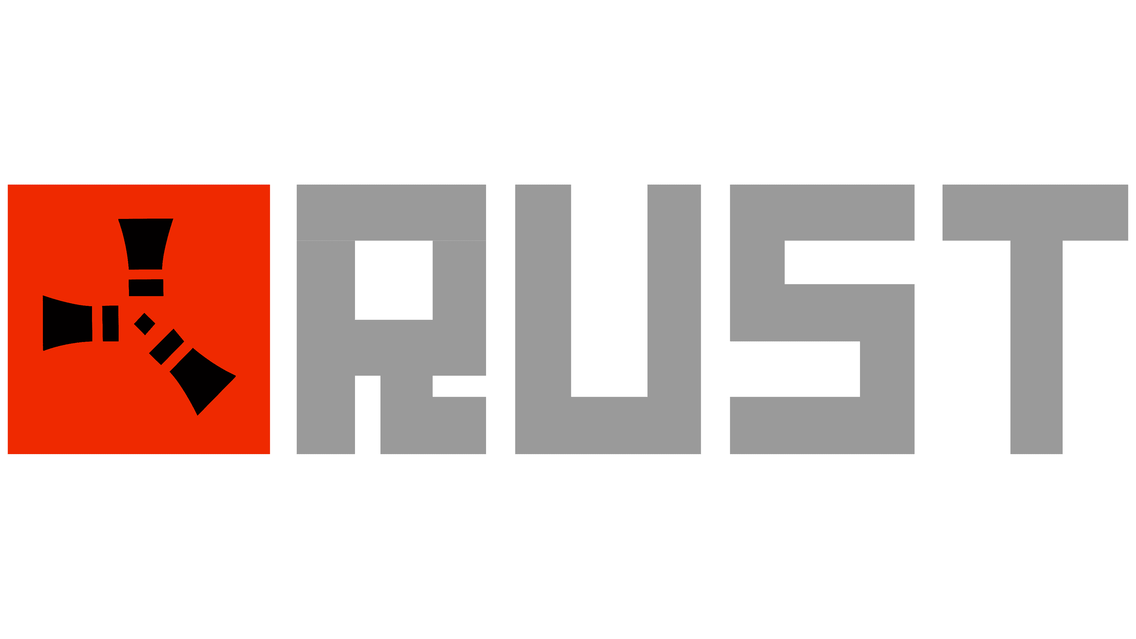 rust video game logo