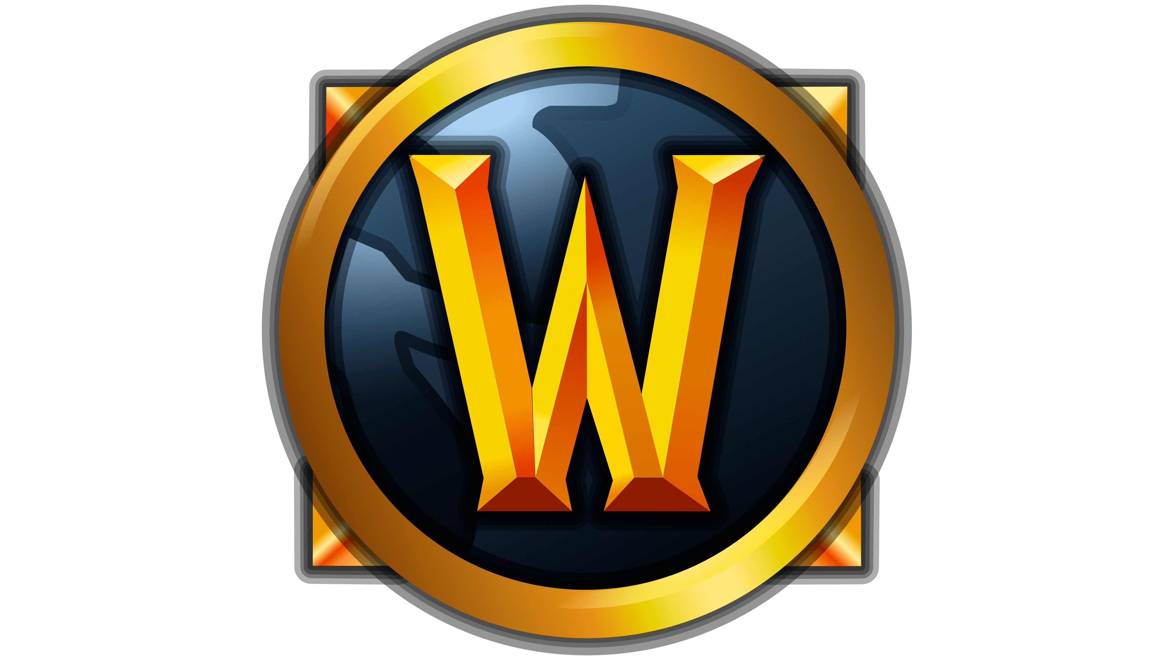 Warcraft logo PNG transparent image download, size: 5203x2775px