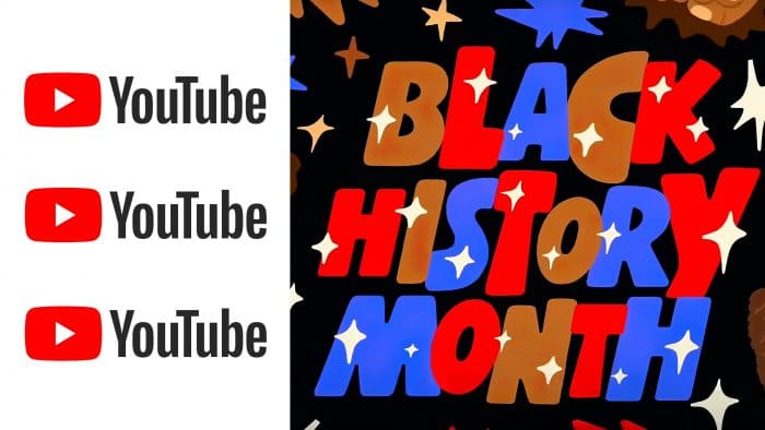 YouTube logo in February