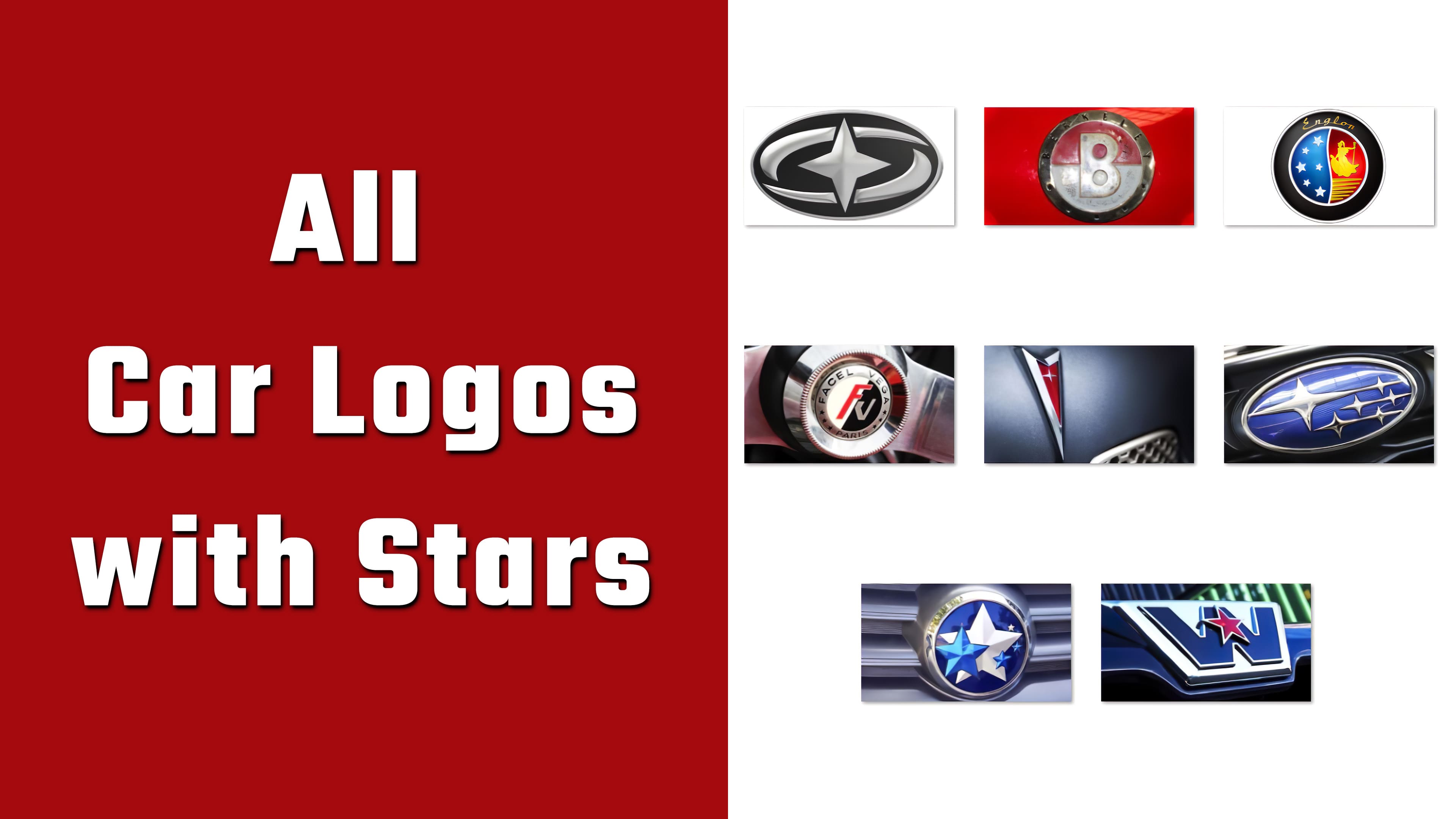 Car Badges With Stars