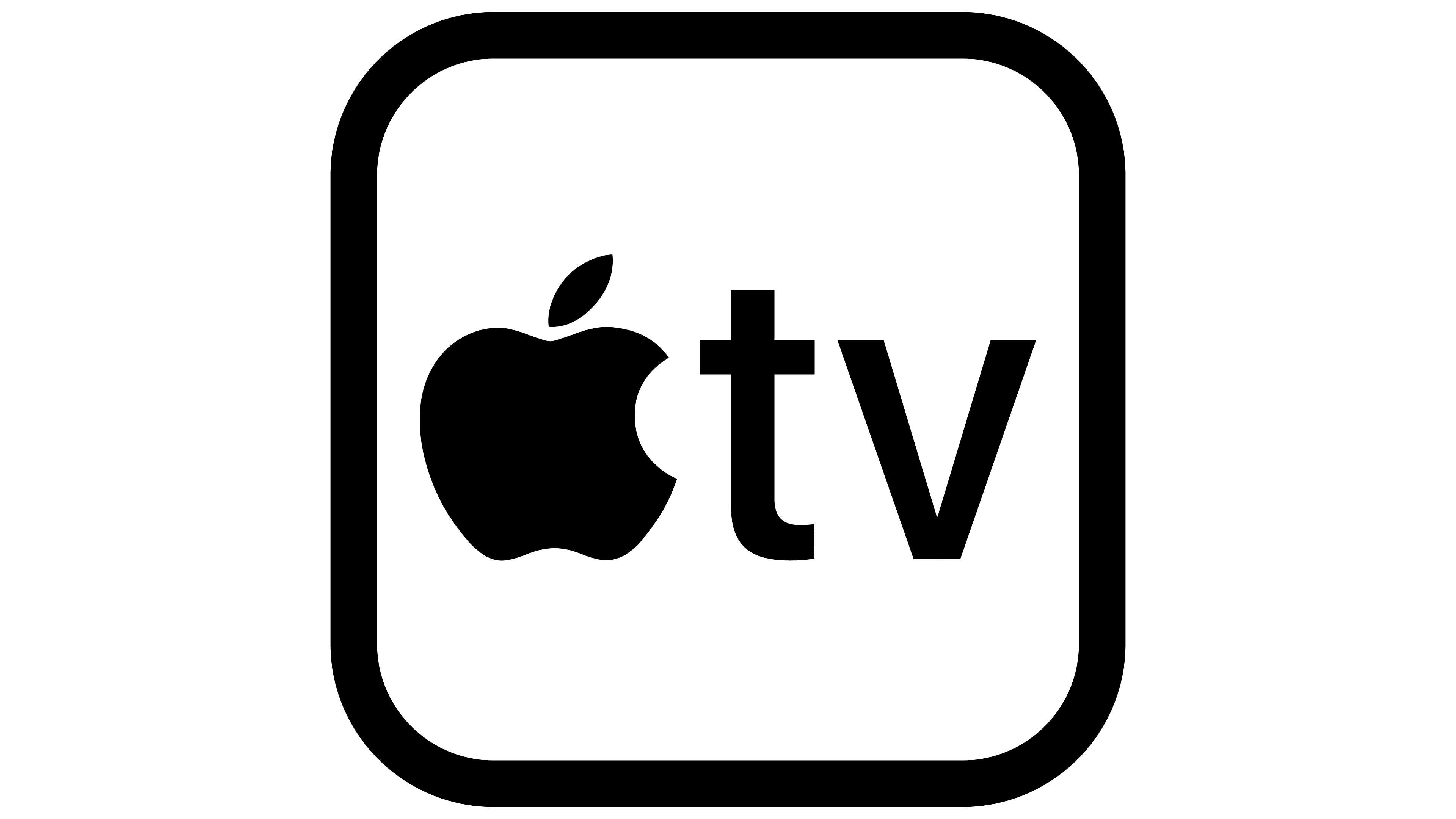 Apple Tv Logo Symbol History Png 3840 2160