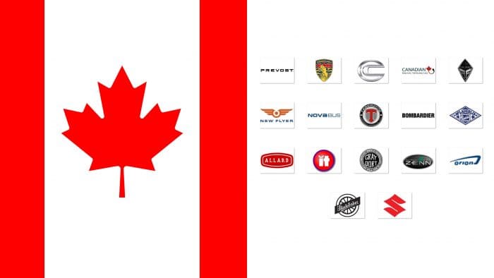 Canada Car Brands