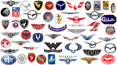 All Car Logos with Wings