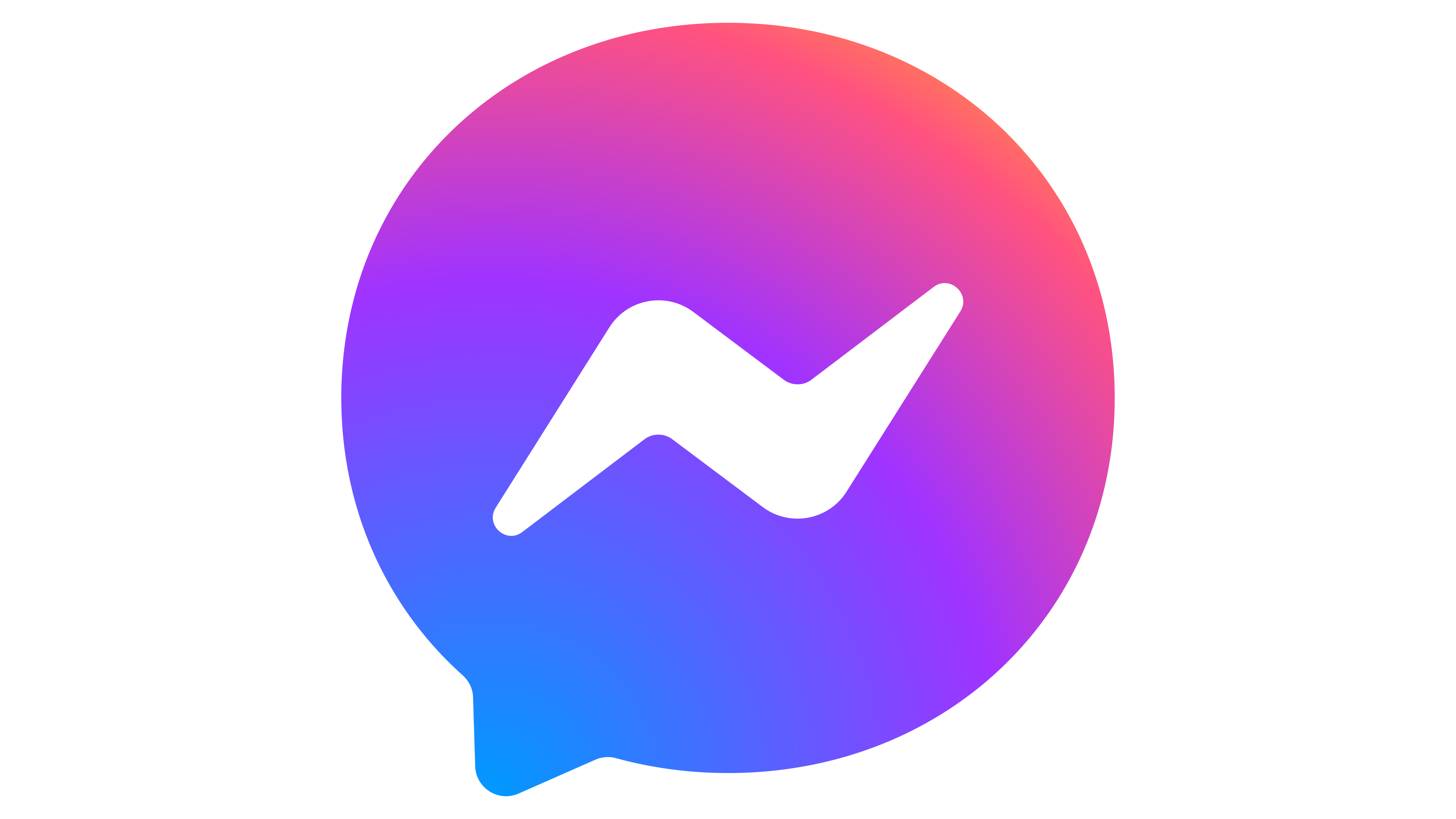 Updated Messenger Logo From Facebook