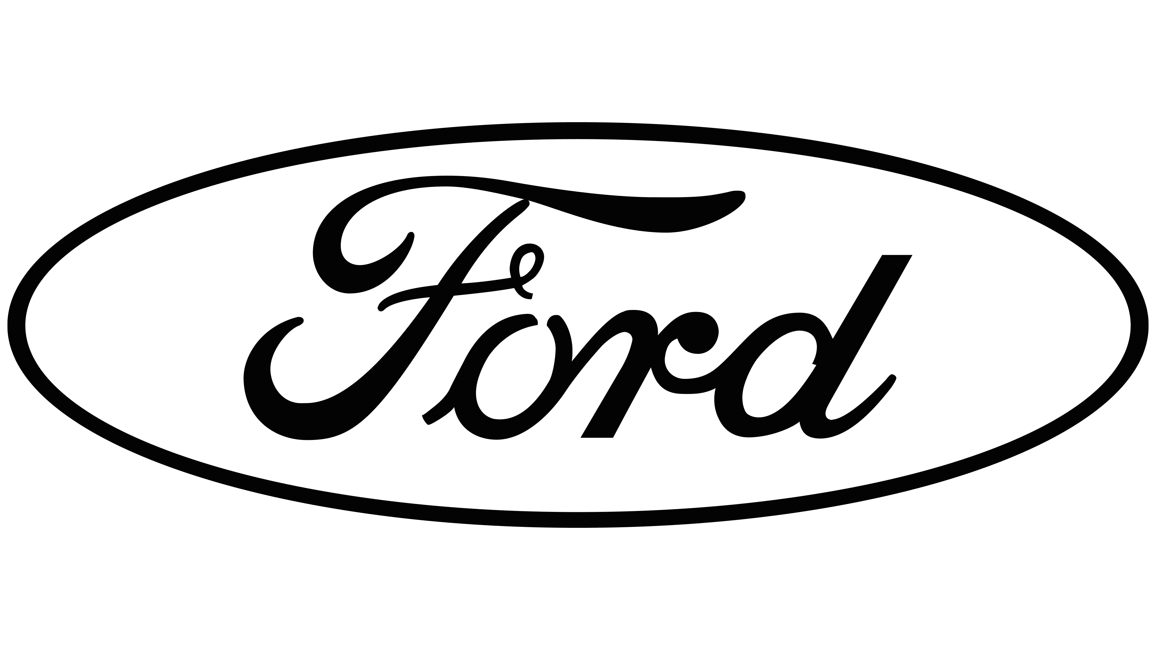 Ford brand logo symbol name blue design car usa Vector Image, logo ford 