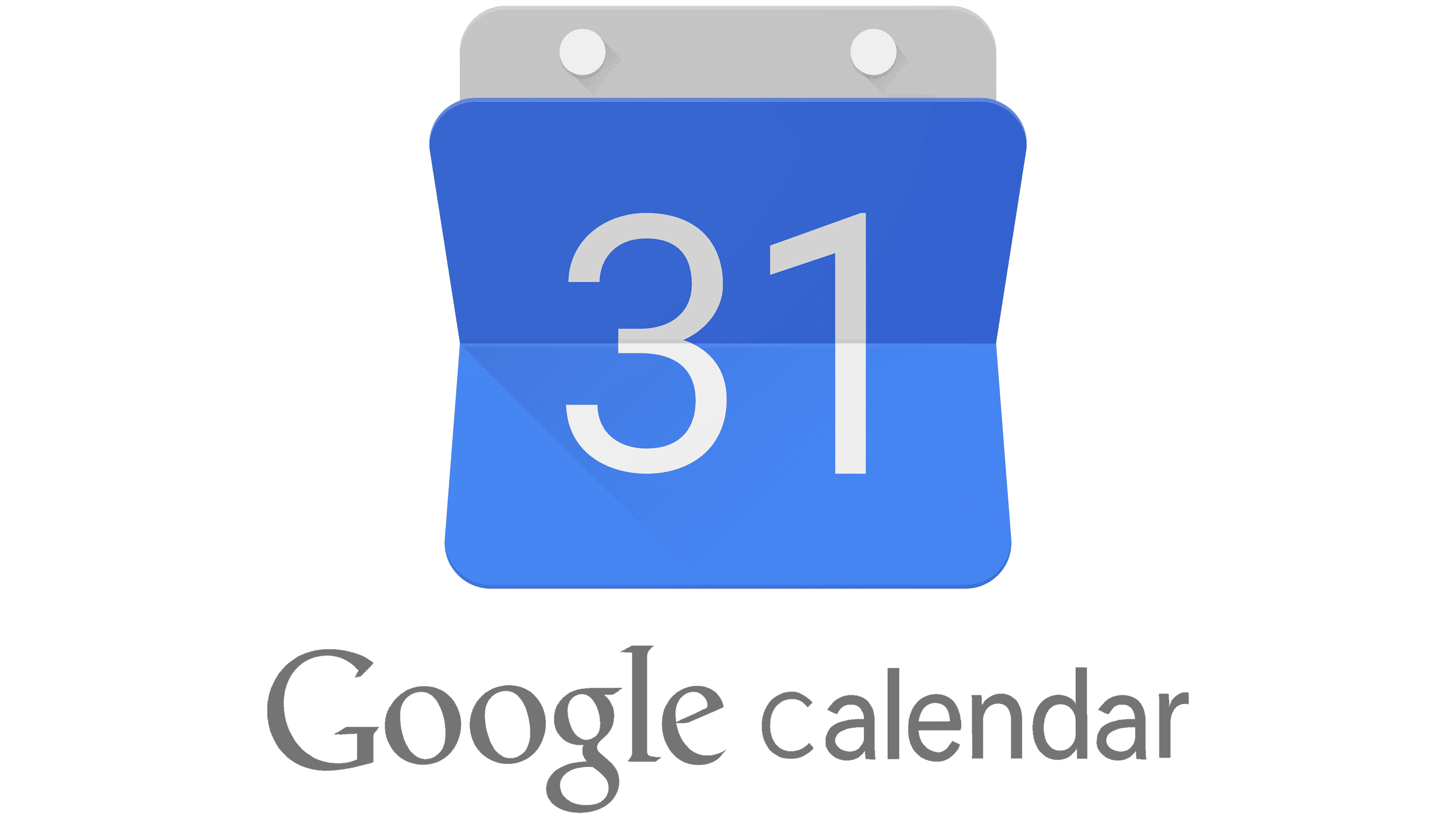 Google Calendar Logo Symbol, History, PNG (3840*2160)