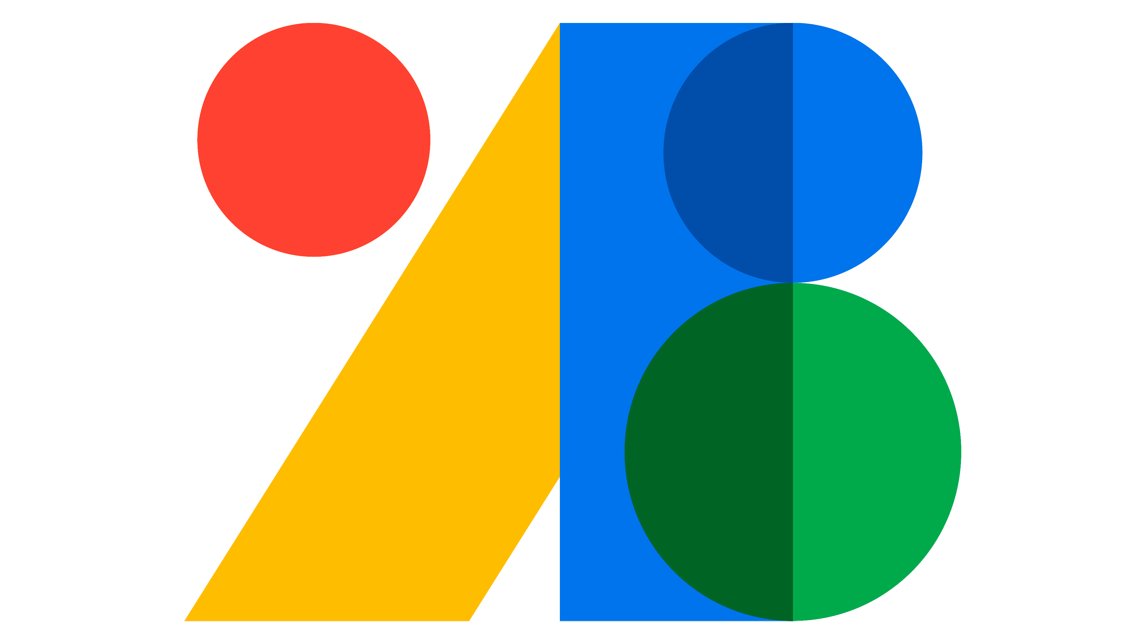 New Google Fonts logo - using base colors and new elements