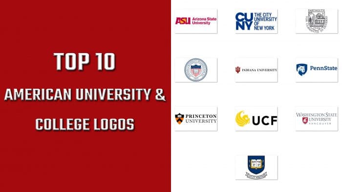 Top 10 American University & College Logos
