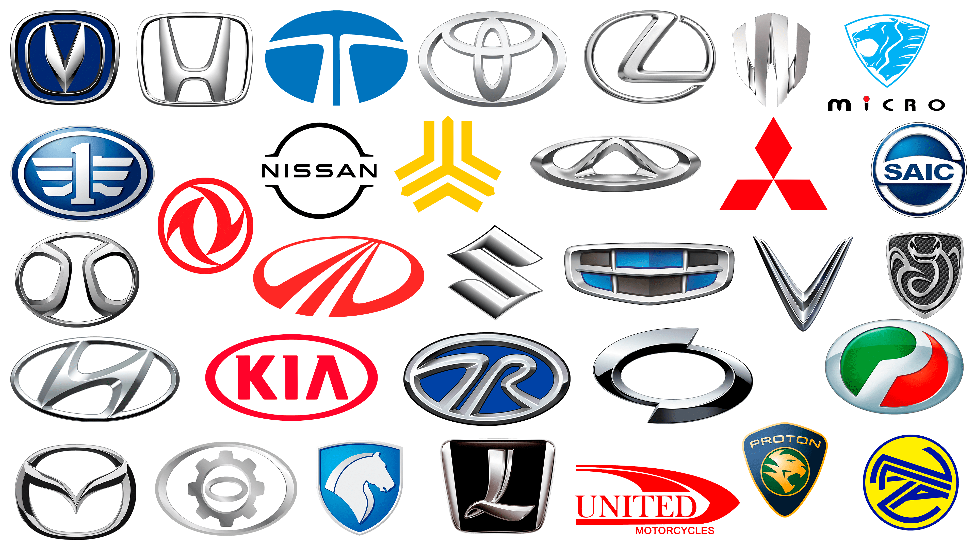 Asian Car Brands