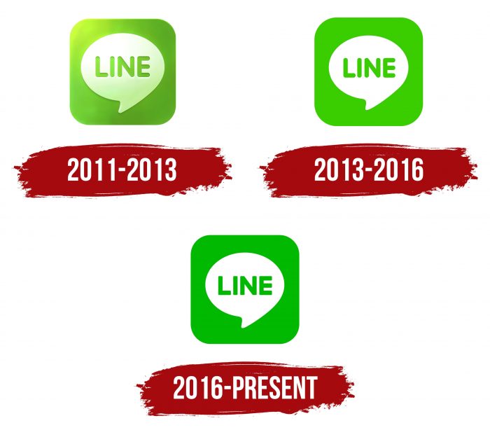 Line Logo History