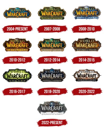 World of Warcraft Logo History