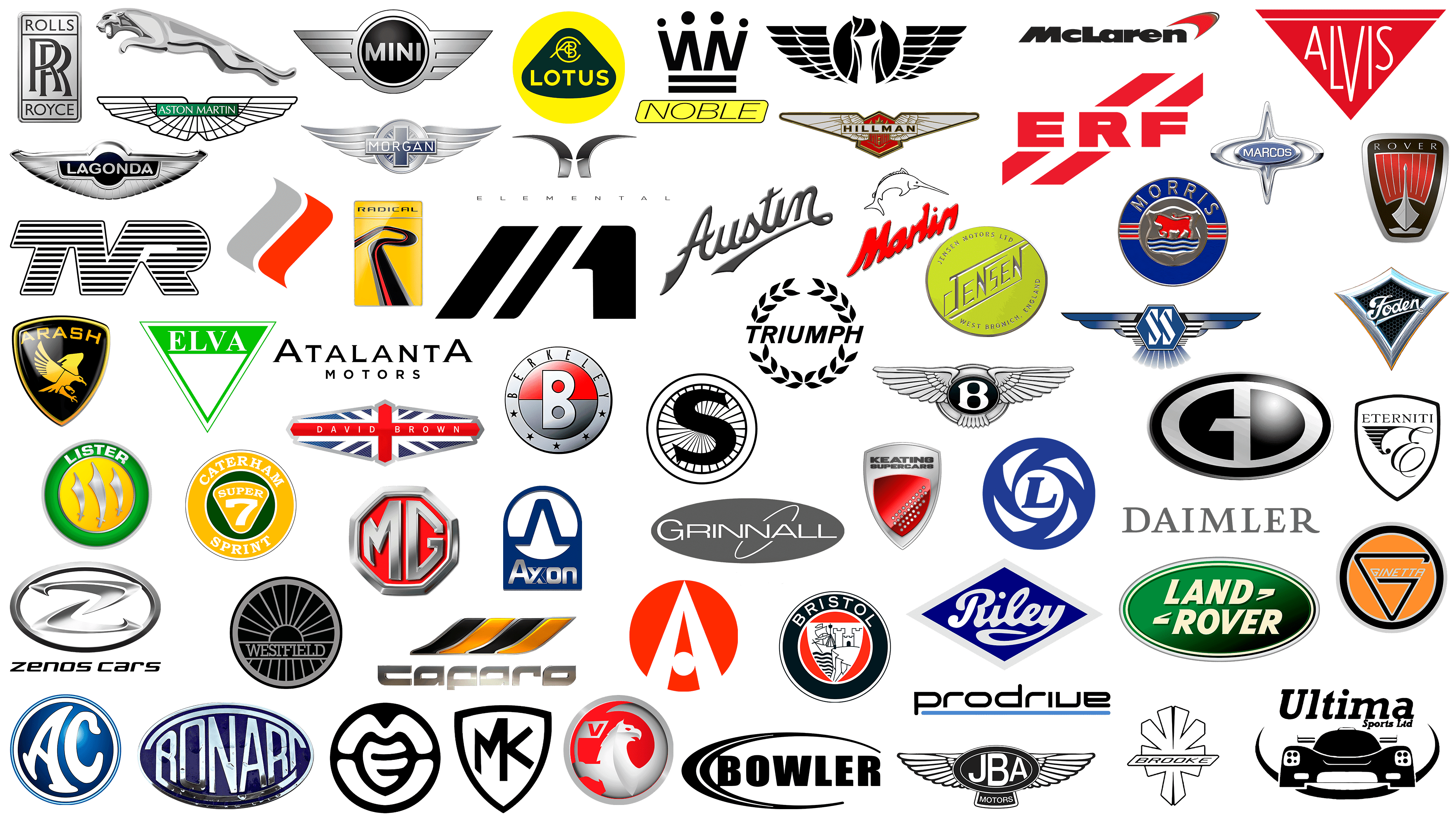 sports car logos list