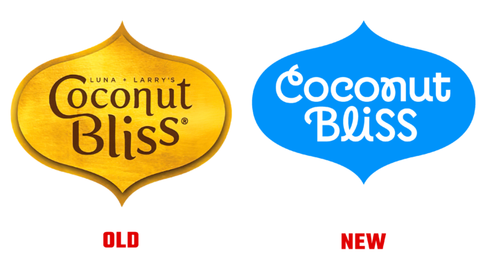 Coconut Bliss Old and New Logo (history)