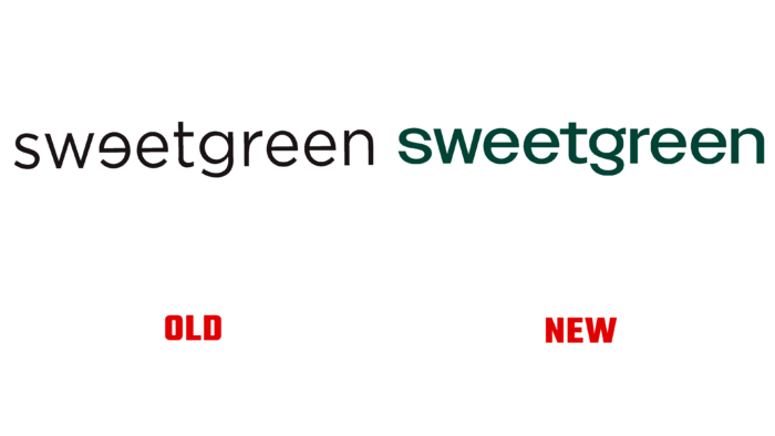 Sweetgreen Old and New Logo (history)
