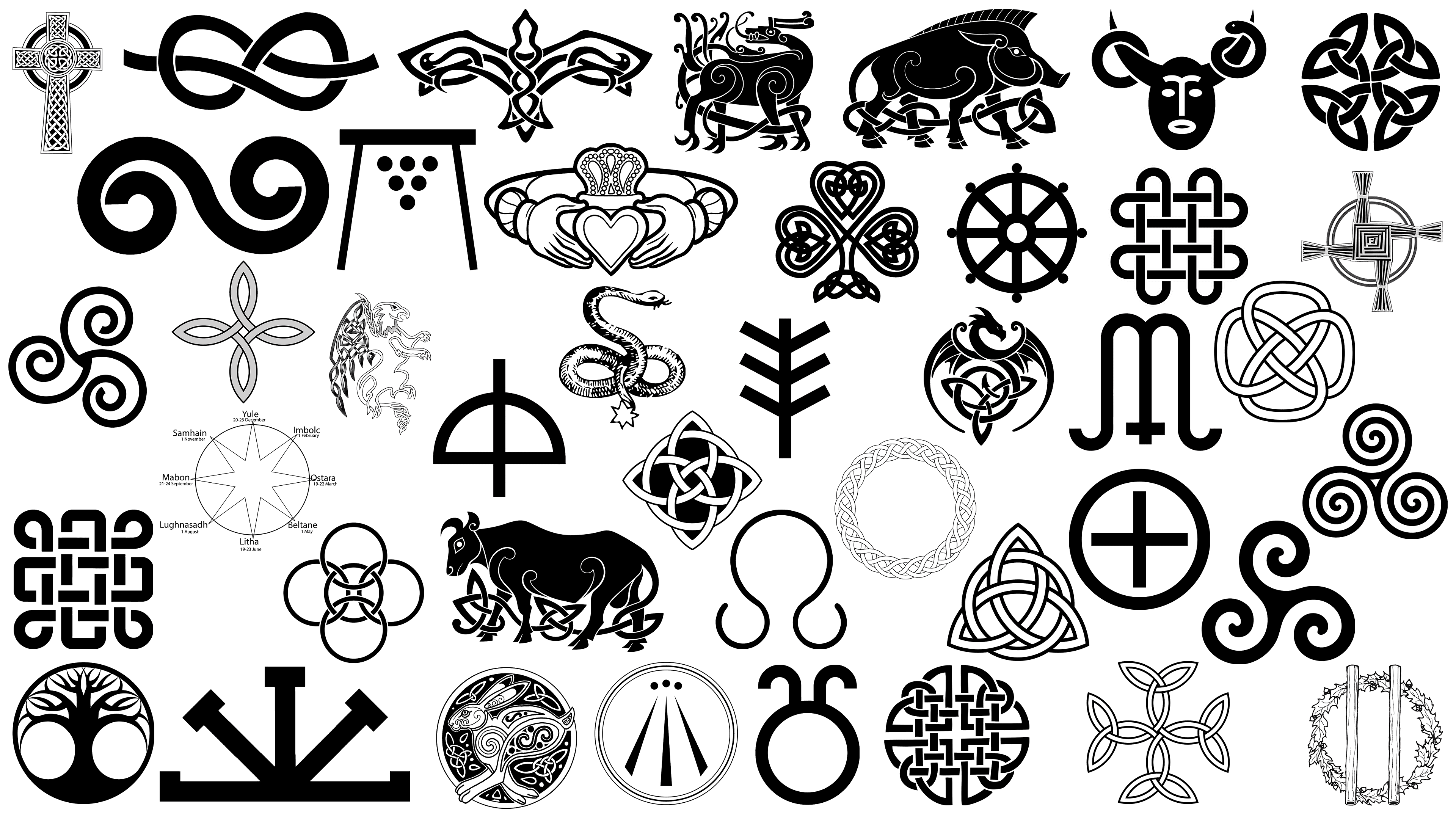 20 Celtic Symbols: Ancient Irish and Druid Meanings