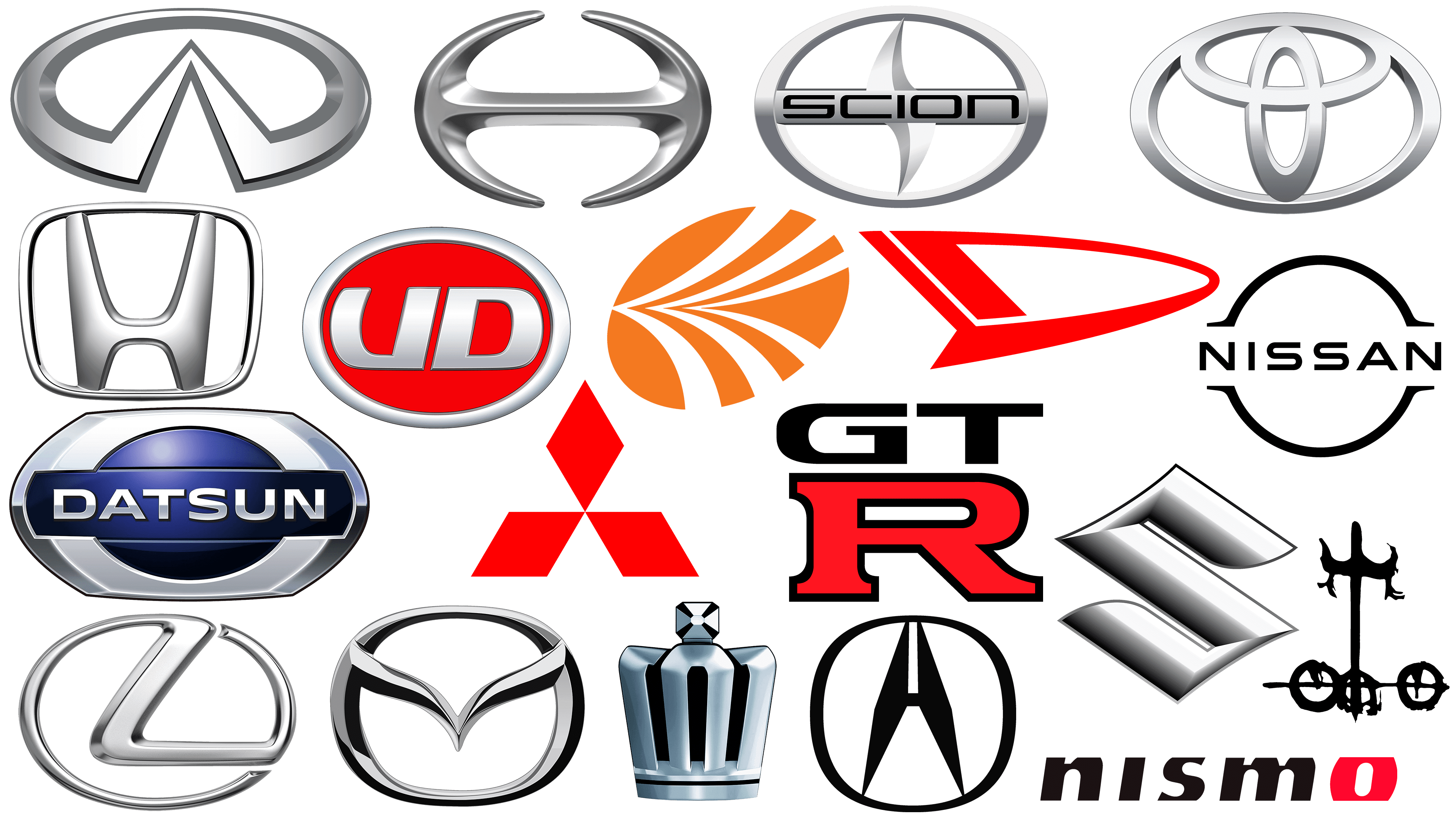 Brands Car Brands Logos Car Logo Set Toyota And Honda Logo Stock Vrgrafik A...