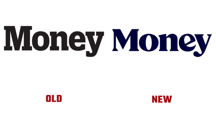 Money Old and New Logo (history)