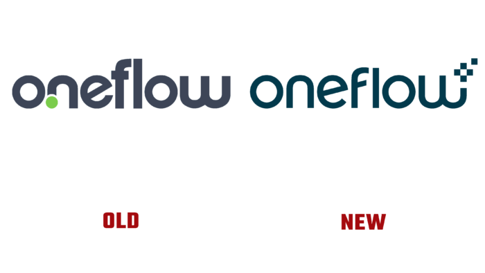 OneFlow Old and New Logo (history)