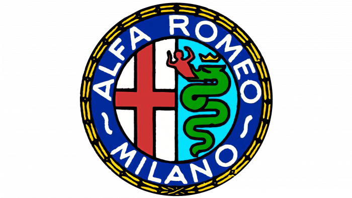 Alfa Romeo Logo 1948-1950