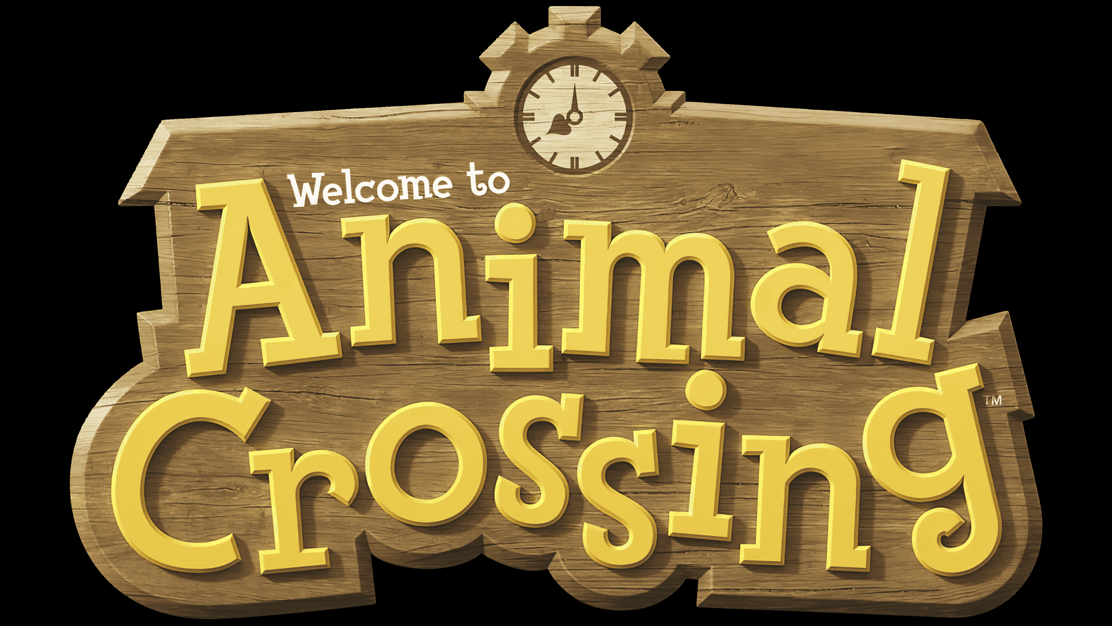 animal crossing logo no text