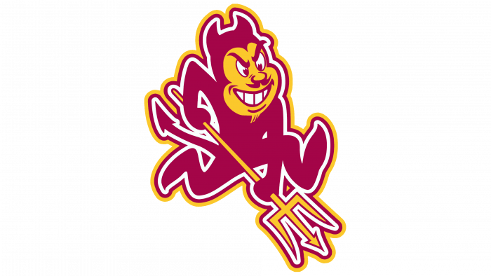 Arizona State Sun Devils Logo 1980-2010