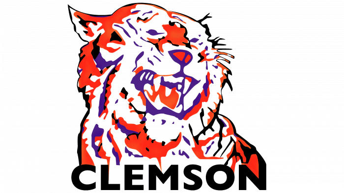 Clemson Tigers Logo 1970-1976