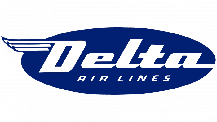 Delta Air Lines (First era) Logo 1945-1953