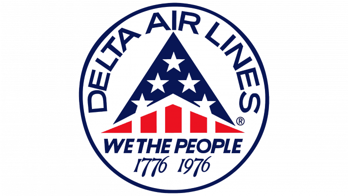 Delta Air Lines (Second era) Logo 1976