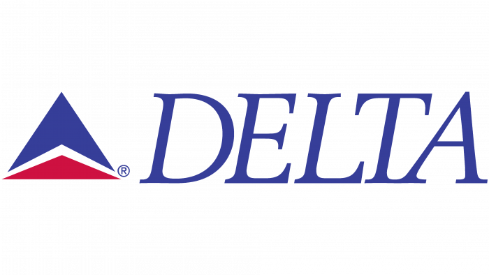 Delta Air Lines (Second era) Logo 1987-1995