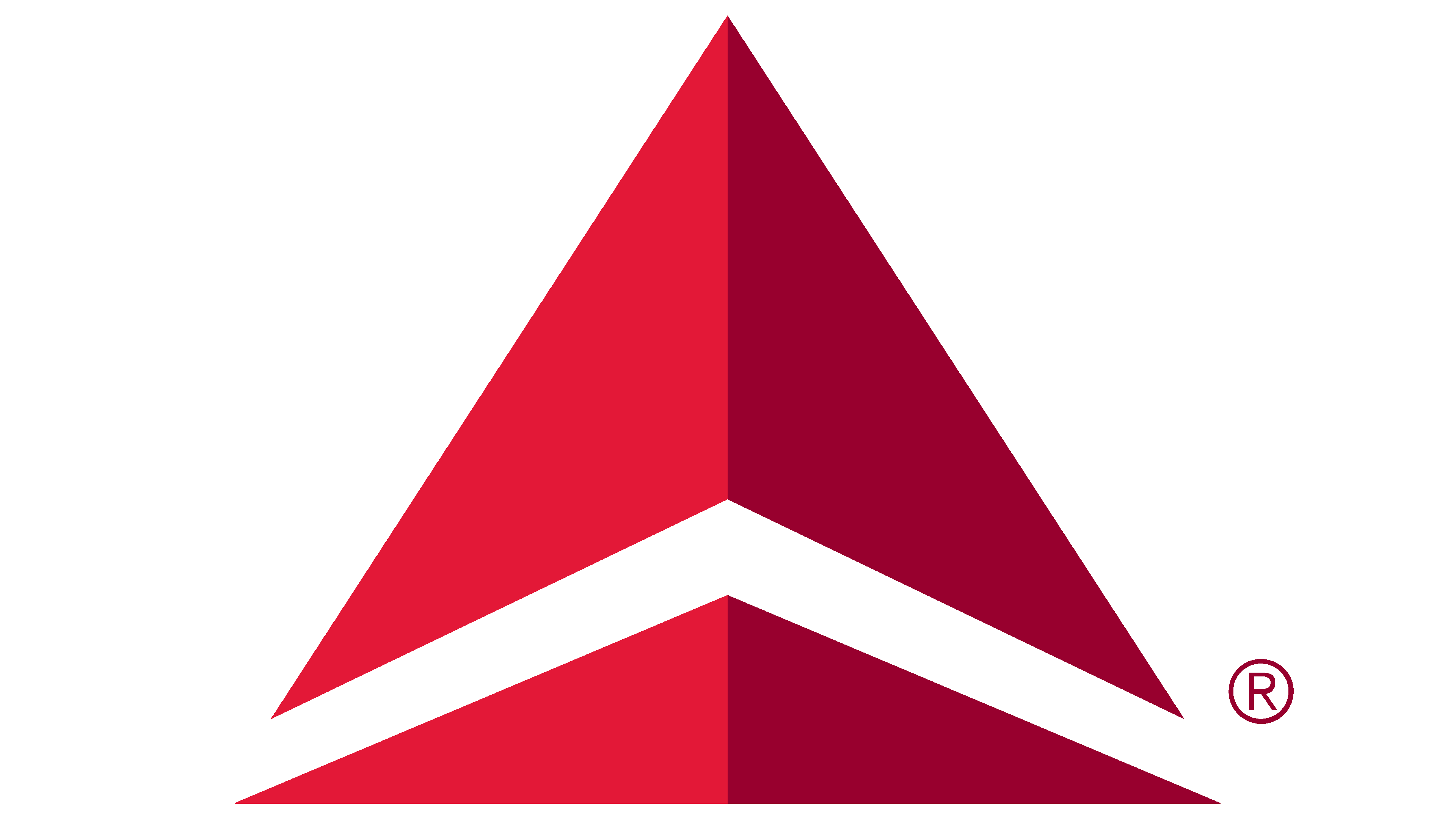 delta airlines half wing triangle