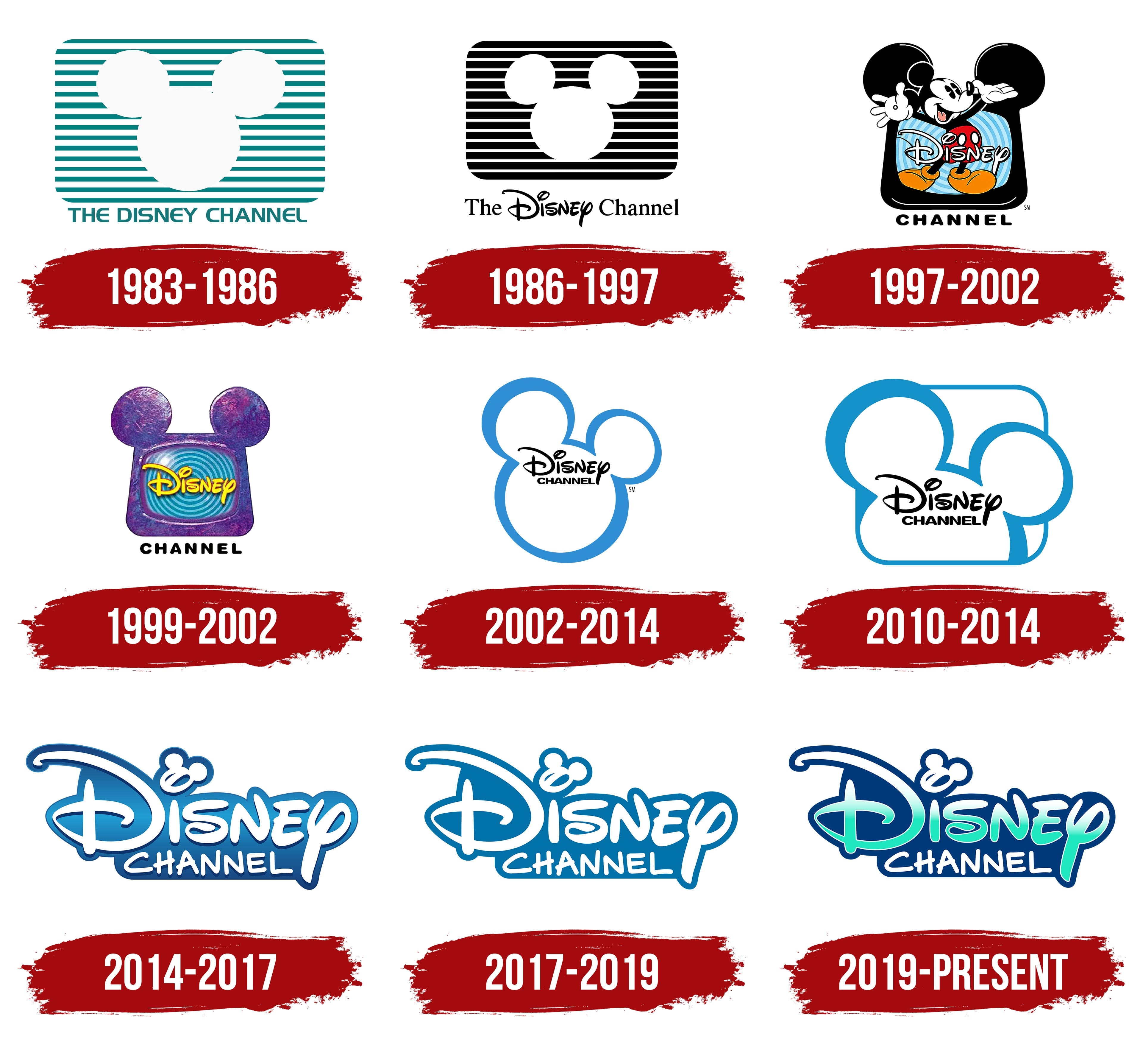 Fixed the Disney Channel Logo History I noticed 1997 was on 2002 and 2002  was on 2003  rDisneyChannel